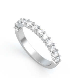 Ring with moissanites 0.78 ct