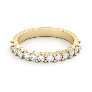 Ring with moissanites 0.78 ct