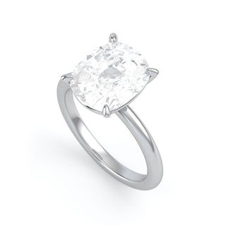 Anillo con diamantes de laboratorio 5 ct