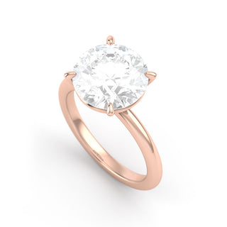 Ring with cultured diamond 1.20 ct