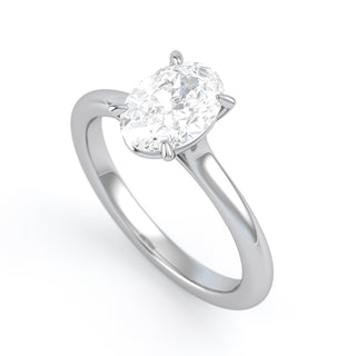 Anillo con diamante de laboratorio 1.50 ct