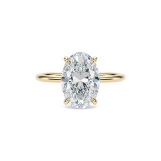 1 ct cultured diamond ring