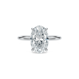 1 ct cultured diamond ring