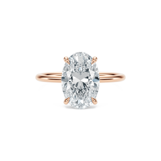 1 ct cultured diamond ring