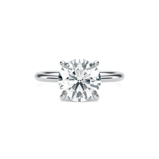 3 ct cultured diamond ring