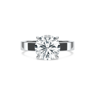 3 ct cultured diamond ring