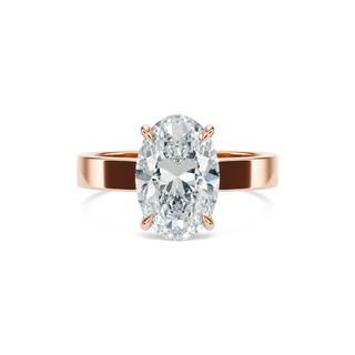 1 ct cultured diamond ring