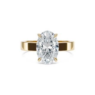 1 ct cultured diamond ring