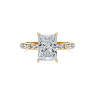 1 ct cultured diamond ring
