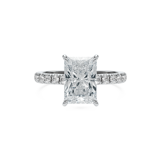 1 ct cultured diamond ring