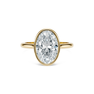 Ring with cultured diamond 0.50 ct