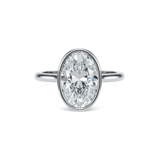 Ring with cultured diamond 0.50 ct