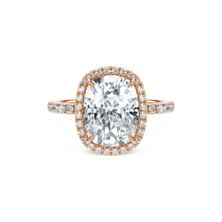 Ring with cultured diamonds 0.80 ct