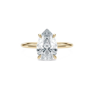 Ring with cultured diamond 0.50 ct