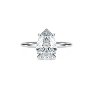Ring with cultured diamond 0.50 ct