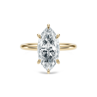 Ring with cultured diamond 0.50 ct