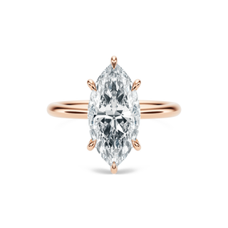 Ring with cultured diamond 0.50 ct