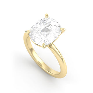 Anillo con diamantes de laboratorio 5 ct