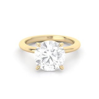 Ring with cultured diamond 1.20 ct