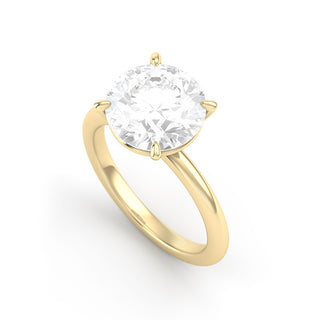 Ring with cultured diamond 1.20 ct