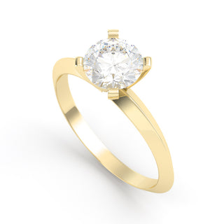 Ring with moissanite 1.20 ct