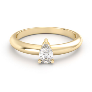 Ring with moissanite 0.50 ct