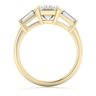 Ring with moissanites 5.20 ct