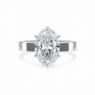 Ring with cultured diamond 0.50 ct