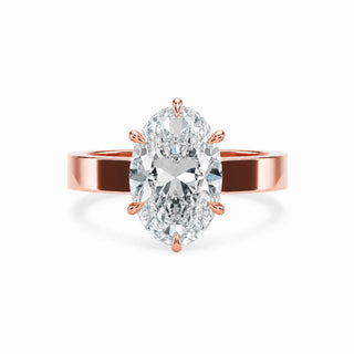 Ring with cultured diamond 0.50 ct