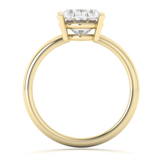 3 ct cultured diamond ring