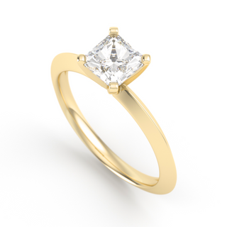 1 ct cultured diamond ring