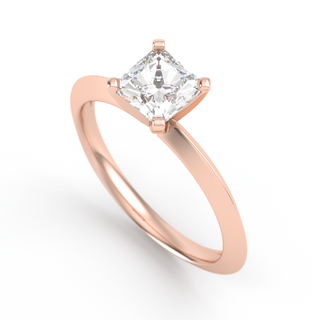 1 ct cultured diamond ring