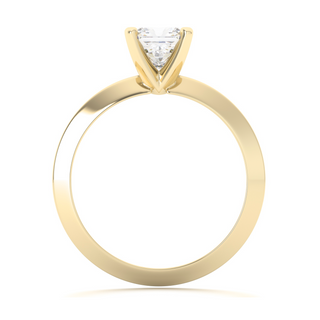 1 ct cultured diamond ring