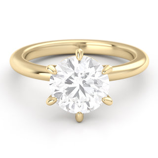Anillo con diamante de laboratorio 3 ct