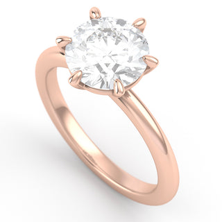 Anillo con diamante de laboratorio 3 ct