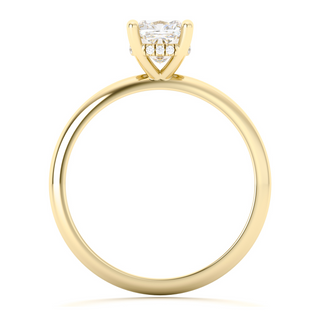 Ring with moissanites 0.86 ct