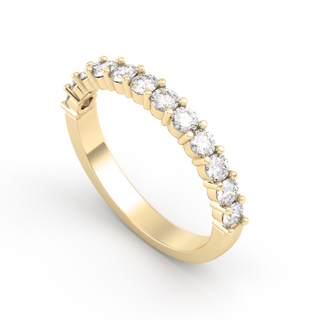 Ring with moissanites 0.78 ct